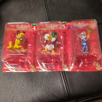 해피 복권 디즈니 크리스마스 오너먼트 플루토 도날드 주디