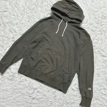 [ c6678 ] 챔피온 후드티 카키 긴팔
