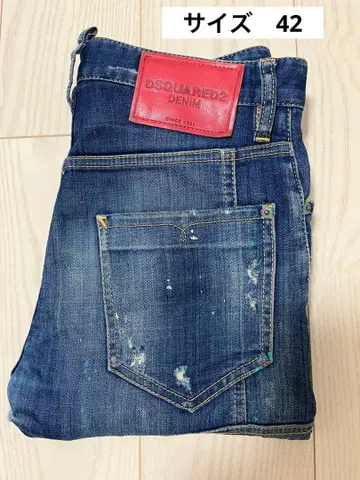 [ 가격 인하 상담 가능 ] DSQUARED 2 디스퀘어드 데님 42