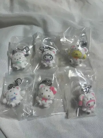 산리오 포근포근 스노우 마커 액세서리 컴플리트 세트