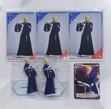 마슈스테 브로마이드 아크릴 스탠드 홀로그램 카드 셀