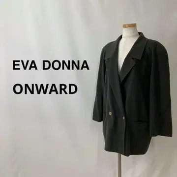 EVA DONNA 온워드 울 더블 자켓 그레이 여성용