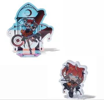 아카미 카루비 할로윈 아크릴 스탠드 아크릴 블록