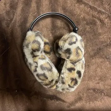 도쿄 디즈니 리조트 미키 귀도리 레오파드 무늬