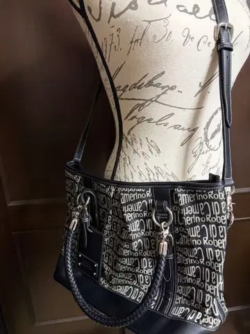 Roberta di Camerino 토트백 블랙/베이지