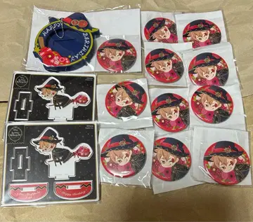 트위스테 에이스 벌스데이 블루밍 캔뱃지 아크릴 스탠드 케이스 커버