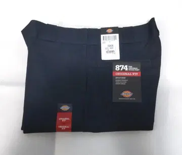 Dickies 874 33X30 오리지널 워크 팬츠 DN 다크 네이비