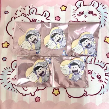 쥬시마츠 캐릭터 AGF 캔뱃지 오소마츠 6쌍둥이 5개