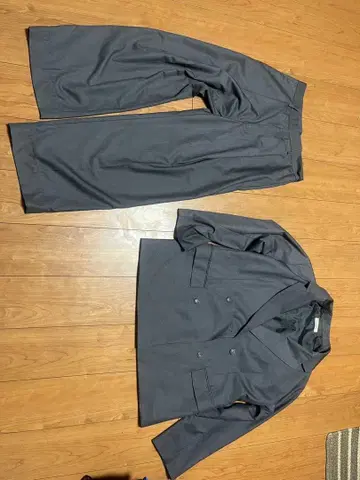 [새상품] freaks store 더블 셋업 s 그레이