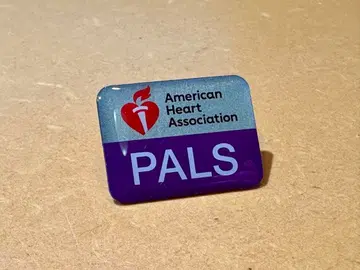 American Heart Association PALS 배지