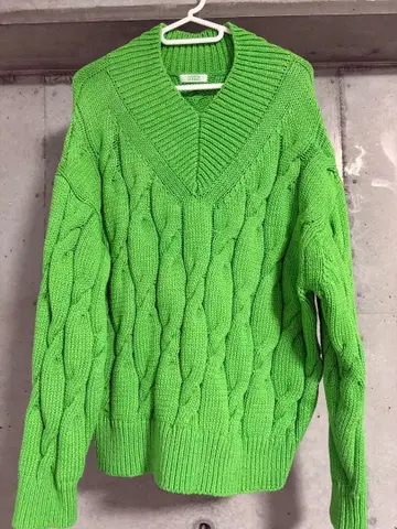 LOWRYSFARM 그린 니트