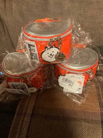 냥코 대전쟁 고양이 칸 파우치 전 3종 세트