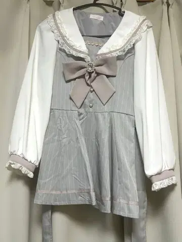 LIZLISA 세일러 카라 셋업 긴팔