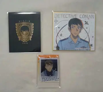 명탐정 코난 모로후시 히로미츠 마그넷 미니 색지 경찰 수첩풍 노트