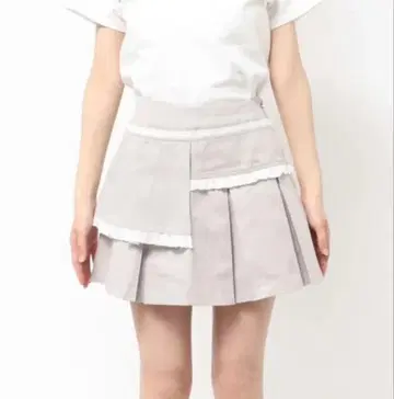 merry jenny 미니 스커트 그레이
