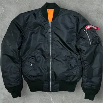 Alpha 알파 MA-1 XS 블랙 블랙 타이트 짧은 기장