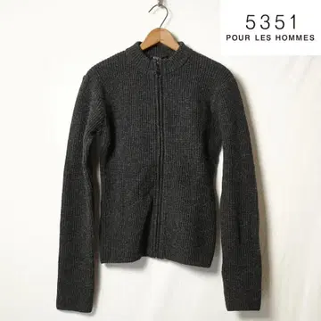 새상품 5351 POUR LES HOMMES 드라이버 니트 다크 그레이