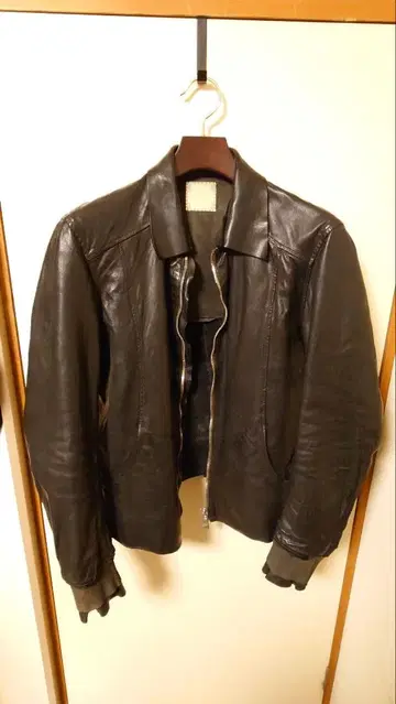 GUIDI LAYER-0 가죽 자켓 사이즈 48