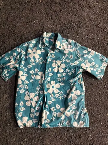 레인스푸너 필 에드워즈 알로하 셔츠 하와이 제조 90s 빈티지