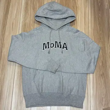 Champion MoMA 후드티 S 사이즈 그레이
