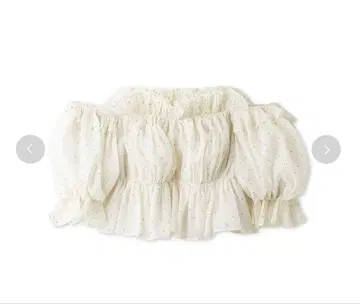 snidel 개더 오프숄더 블라우스