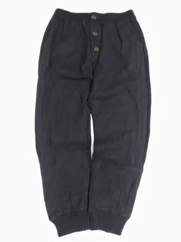 GASA*가사 울 알파카 콤비네이션 팬츠 다크 네이비 F 사이즈