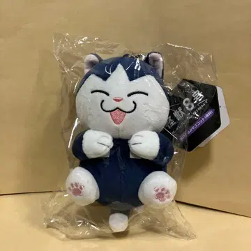 괴수 8호 호시나의 휴일 호시나 소우시로 고양이 봉제 인형 마스코트 1점