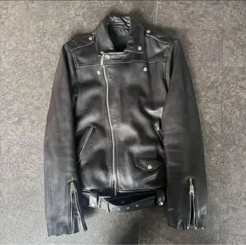 ALL SAINTS 블랙 가죽 라이더 자켓