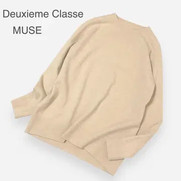 새상품급 MUSE 울100% CAPRI 크루넥 풀오버 F