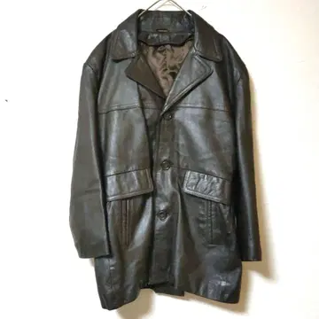 빈티지 가죽 자켓 천연 가죽 90s size 38