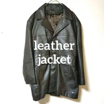 빈티지 가죽 자켓 천연 가죽 90s size 38