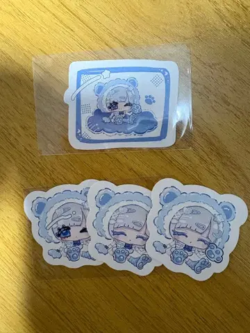 츠키우미 츠쿠네 생일 축하 2025 스티커 3종