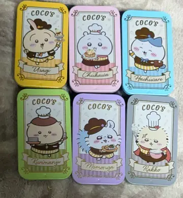 치이카와 코스 슬라이드 케이스 6종류 풀 컴프 세트