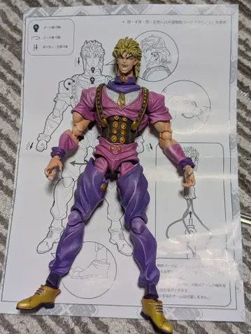 죠죠의 기묘한 모험 피규어 디오 브란도 초상 가동