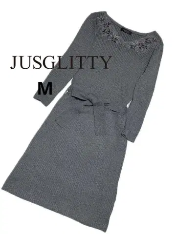 [ 새상품급 ] JUSGLITTY 니트 원피스