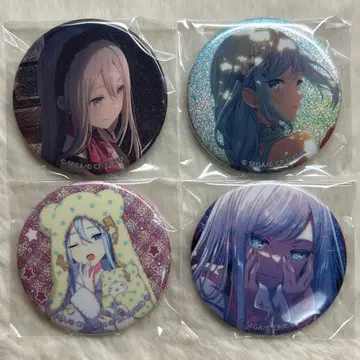 요이사키 카나데 글리터 캔뱃지 나는 비 순수 브라 산리오 3주년