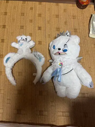 USJ 호러 나이트 하미곰 서울 봉제 인형과 머리띠 세트