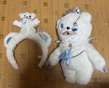 USJ 호러 나이트 하미곰 서울 봉제 인형과 머리띠 세트
