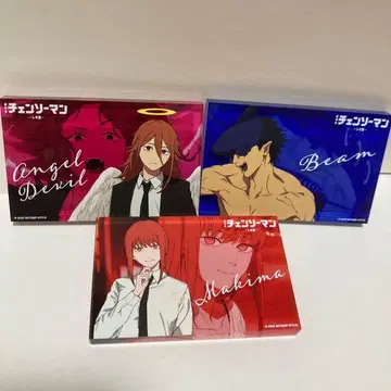 체인소 맨 영화 테레동 아크릴 블록 마키마 천사의 악마 빔