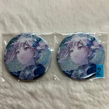 아키야마 미즈키 월드 링크 글리터 캔뱃지