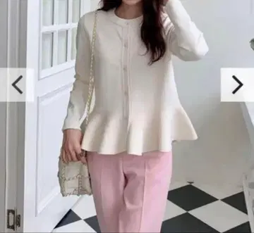 BIRTHDAYBASH 페플럼 가디건