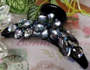 새상품 페탈 마켓 스와로브스키 머리핀