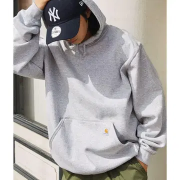 칼하트 오버 사이즈 풀오버 후드티