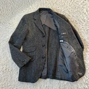 PPFM x Harris Tweed 헤링본 3B 테일러드 자켓