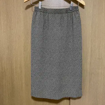 새상품 시선당 HITOSHI TAMURA 크레이프 원단 올 패턴 스커트