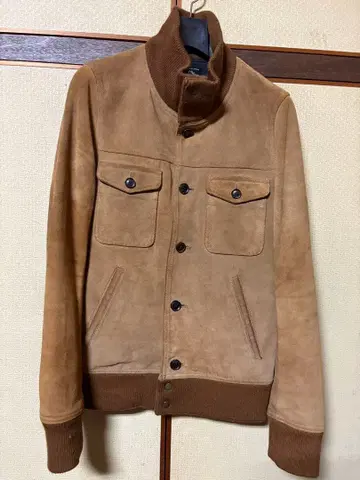 아칸서스 ACANTHUS 스웨이드 발스타 자켓 사이즈 L