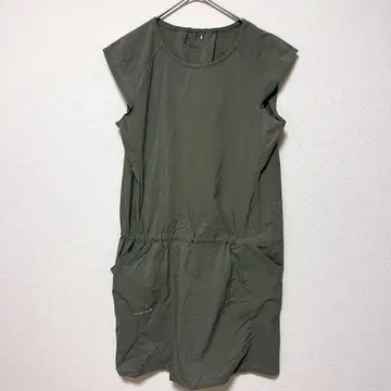 퍼스트 다운 여성용 원피스 캠핑 그린