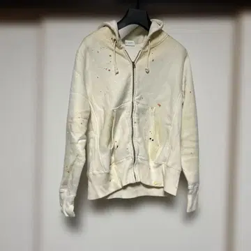 레어 Champion 리버스 위브 페인트 가공 집업 후드티 S