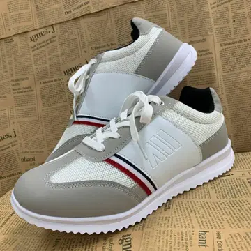 새상품 남성용 27.0cm 경량 쿠션 클래식 스니커즈 화이트 2153