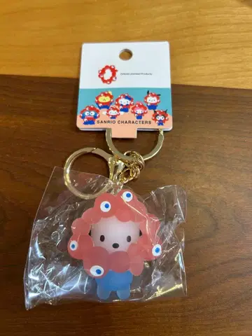 미야쿠미야쿠 산리오 콜라보 클리어 키링 포차코 변신 입체